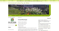 Desktop Screenshot of cunlhat.fr