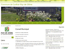 Tablet Screenshot of cunlhat.fr